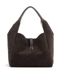 Aigner Zaira M Hobo bag soil brown