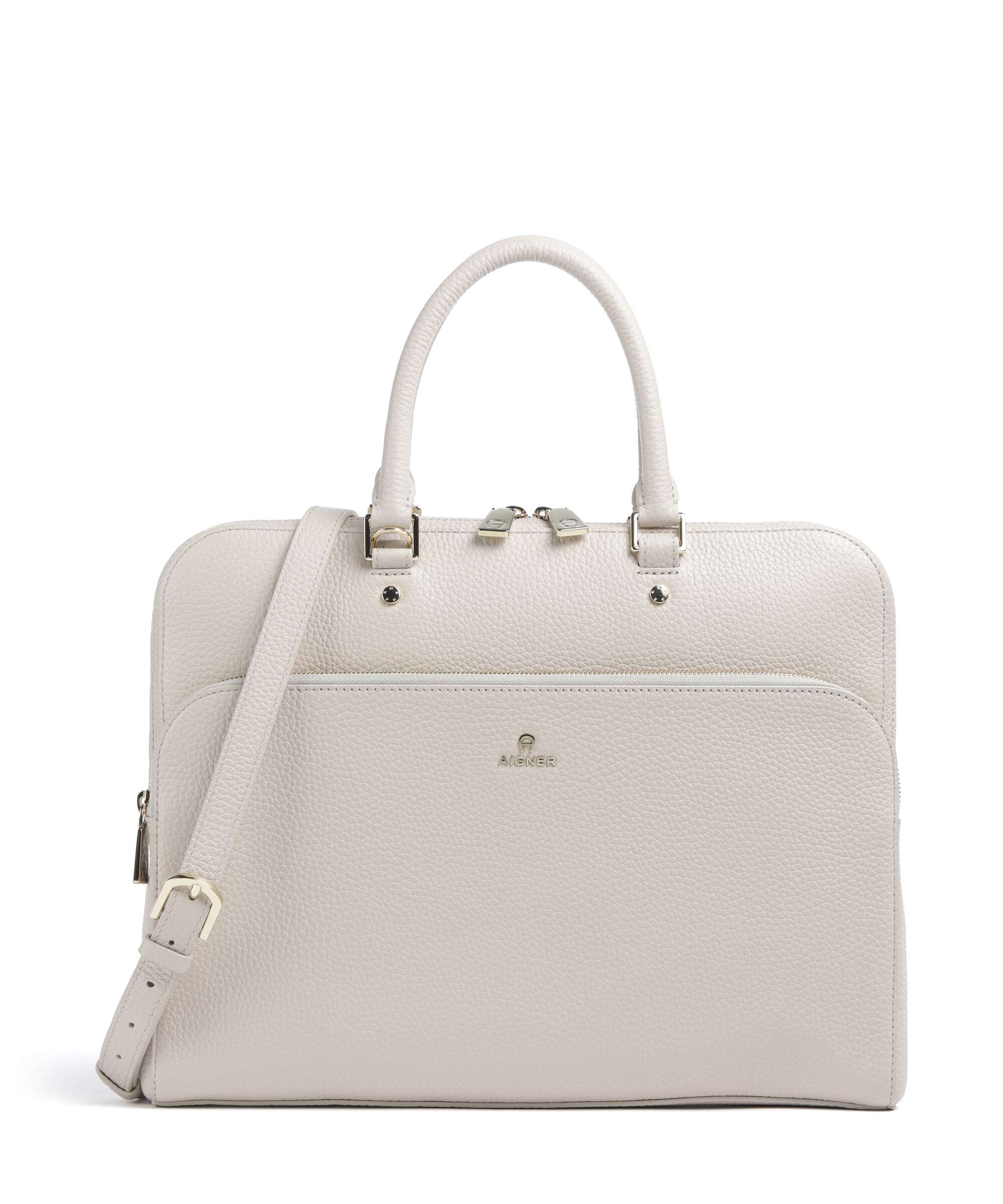 Aigner Ivy L Briefcase fog beige