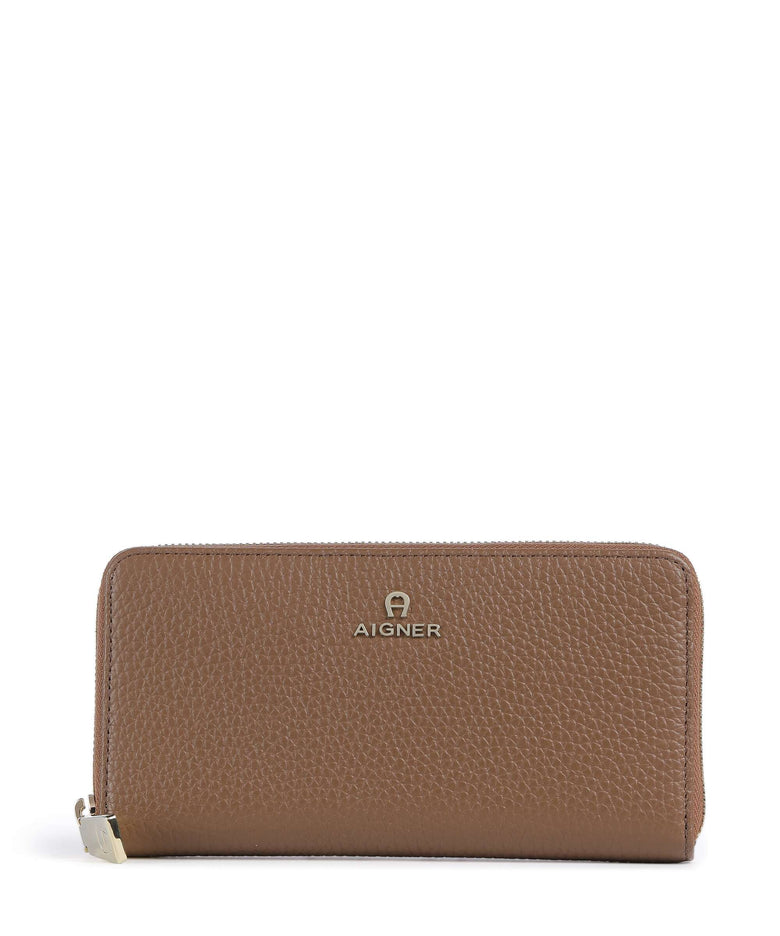 Aigner Ivy Wallet saddle brown