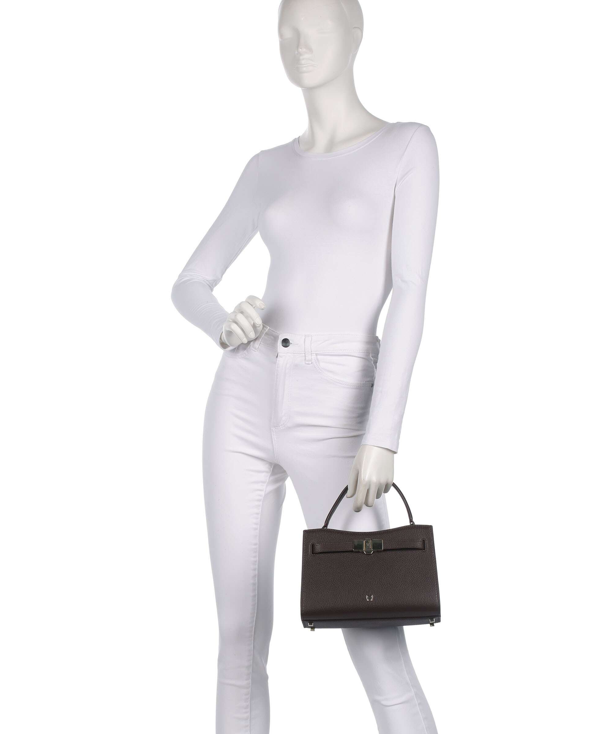Aigner Farah S Handbag soil brown