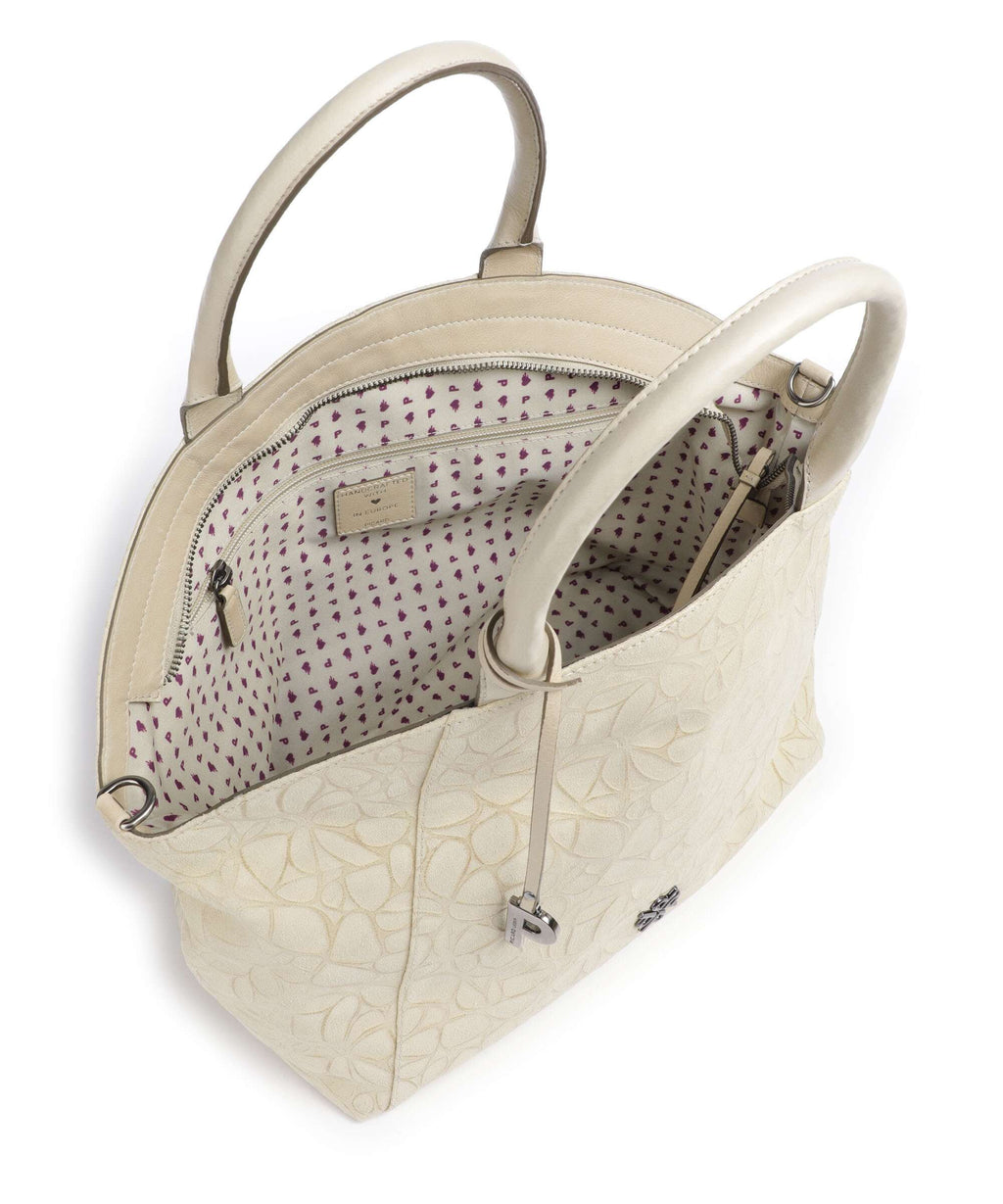 Picard Clams Handbag cream