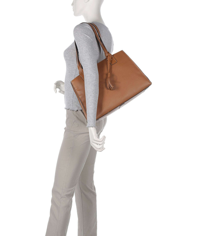 Picard Peephole Tote bag cognac