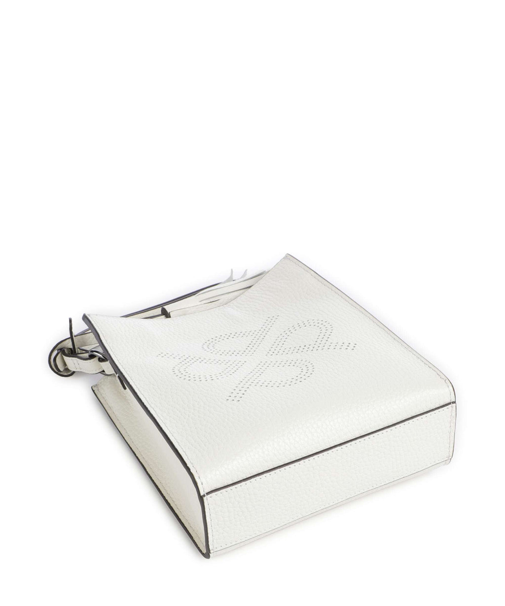 Picard Peephole Crossbody bag white lily