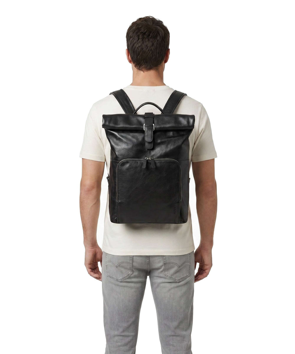 Picard Buddy Rolltop backpack schwarz