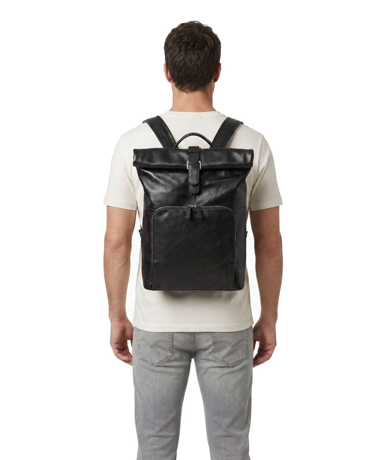 Picard Buddy Rolltop backpack schwarz