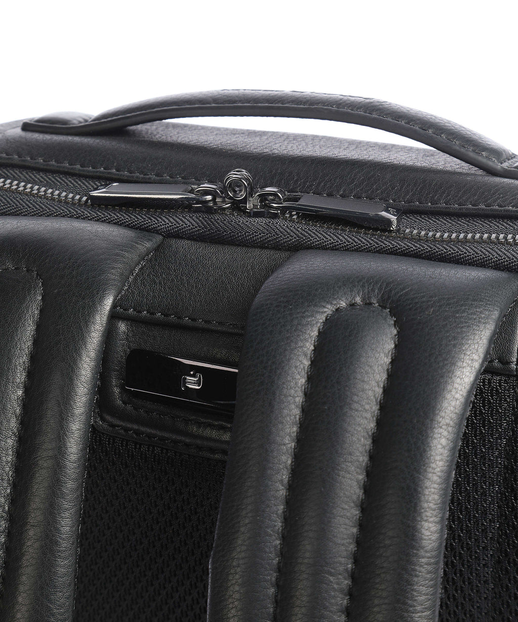 Porsche Design Roadster Leather Laptop backpack black