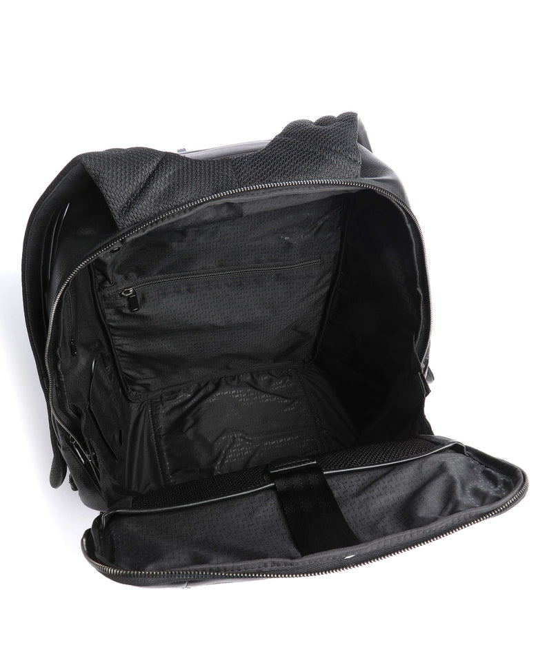 Porsche Design Roadster Leather Laptop backpack black