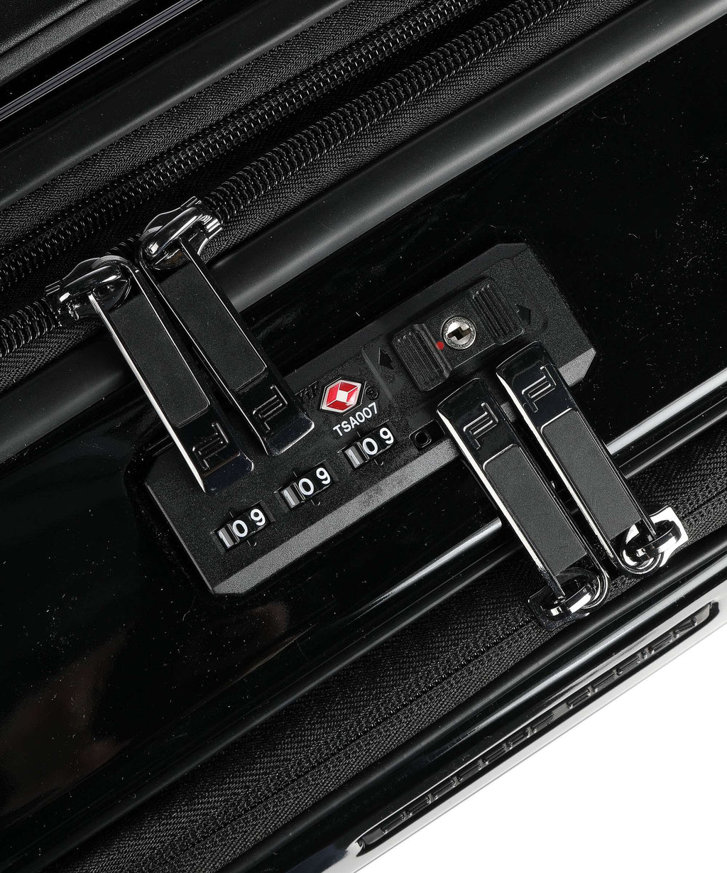 Porsche Design Roadster HC Business Spinner (4 wheels) black shiny