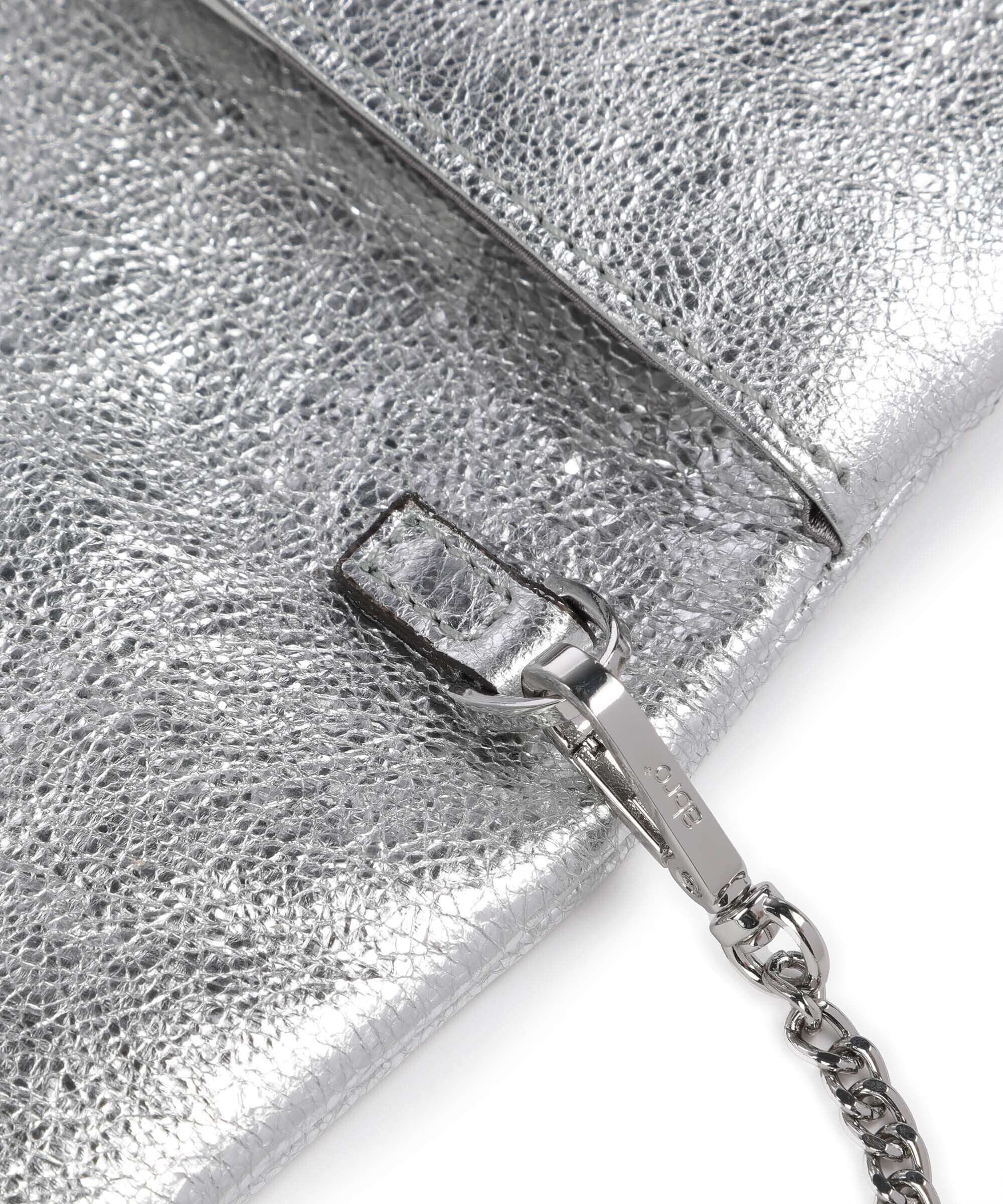 Abro Mimosa Clutch bag silver