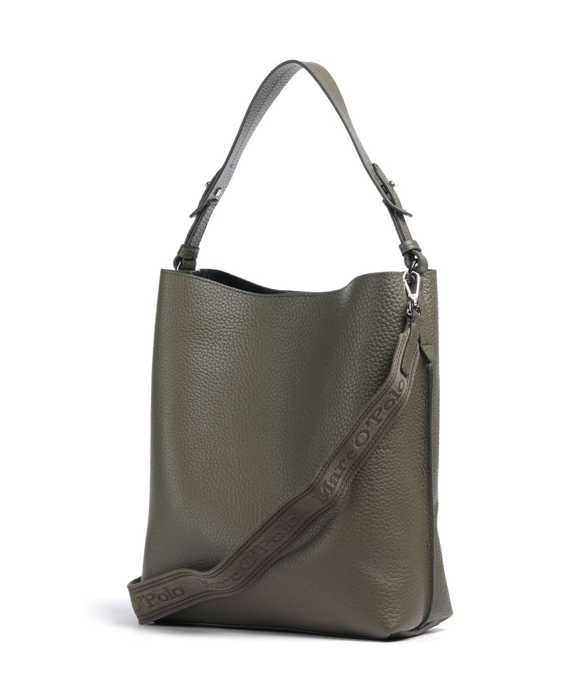 Marc O'Polo Brinja M Hobo bag dark mossy olive