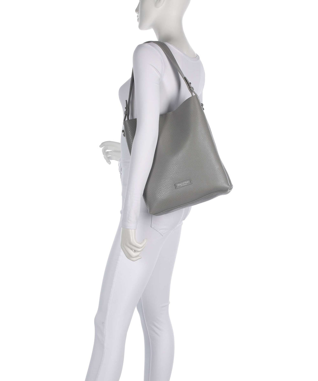 Marc O'Polo Brinja M Hobo bag basalt grey