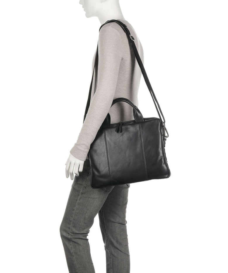 Leonhard Heyden Roma Briefcase black