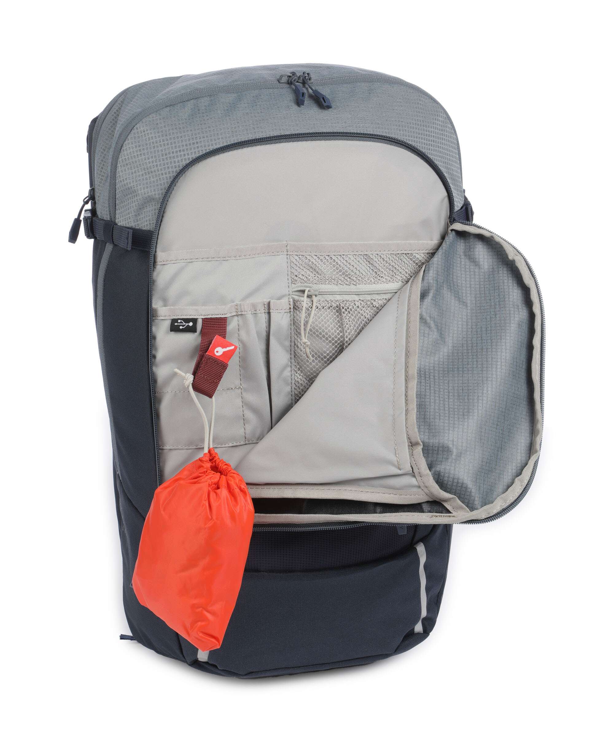 Vaude Cycle II 28 QMR 2.0 Bike pannier heron