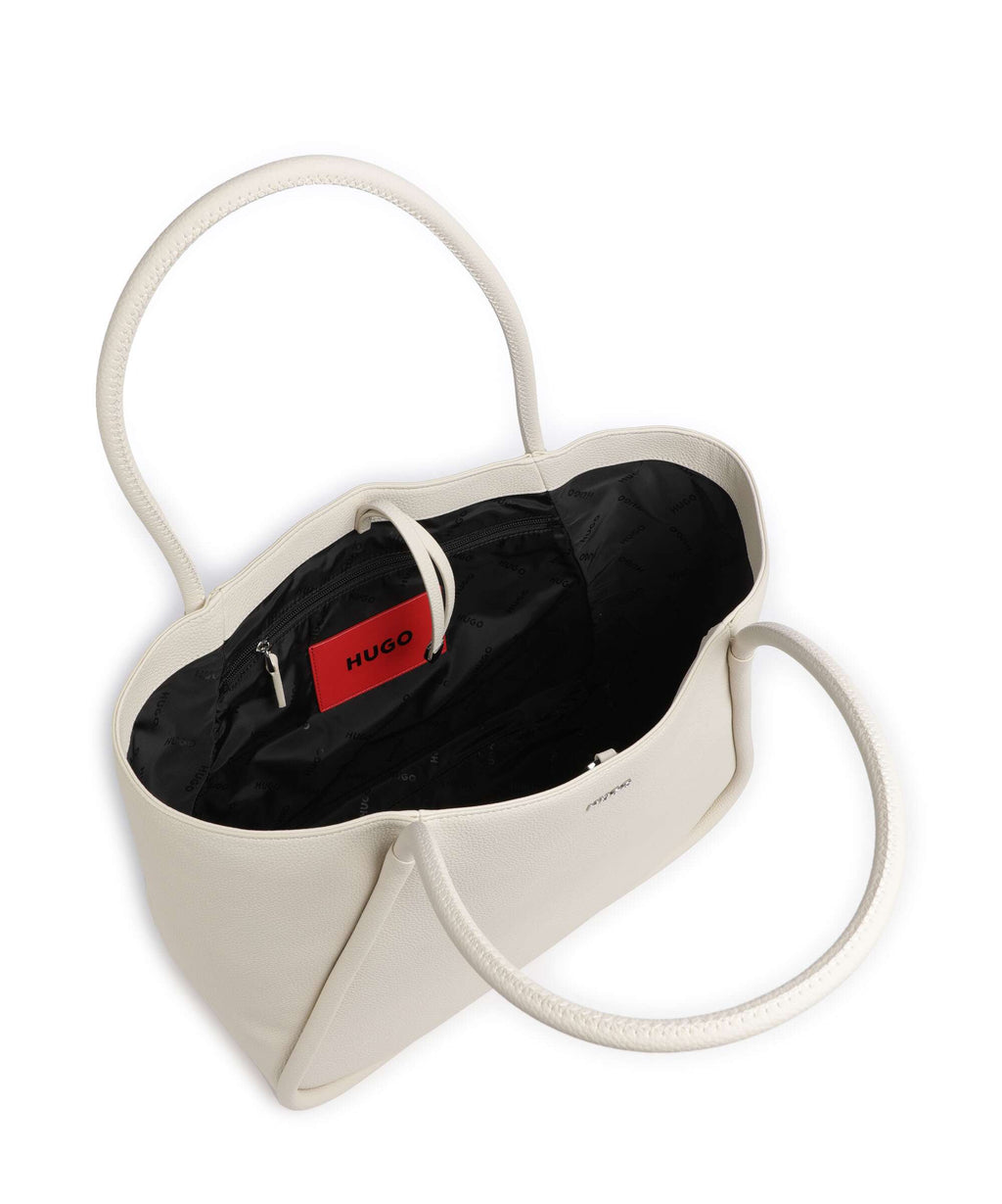 Hugo Sivir Tote bag open white
