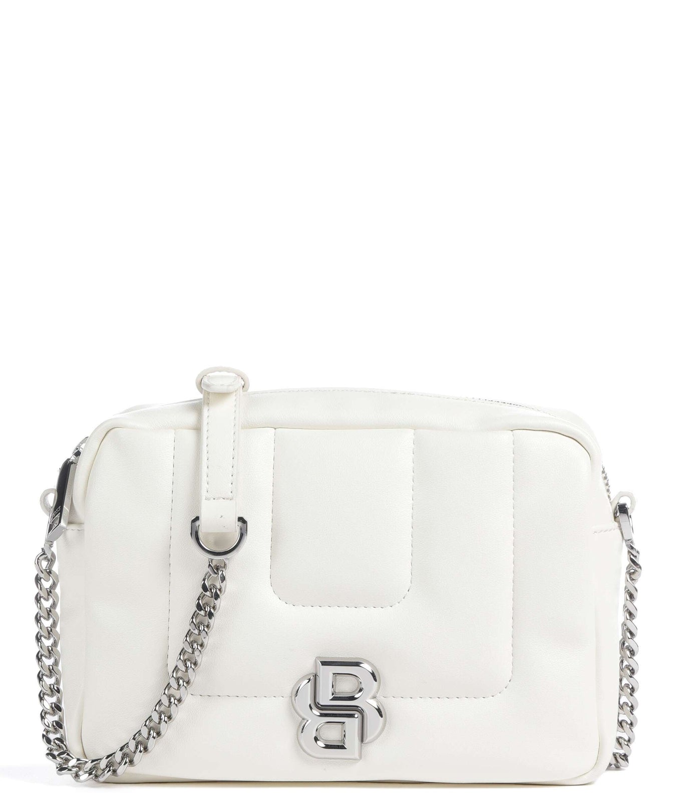BOSS B Icon Crossbody bag open white