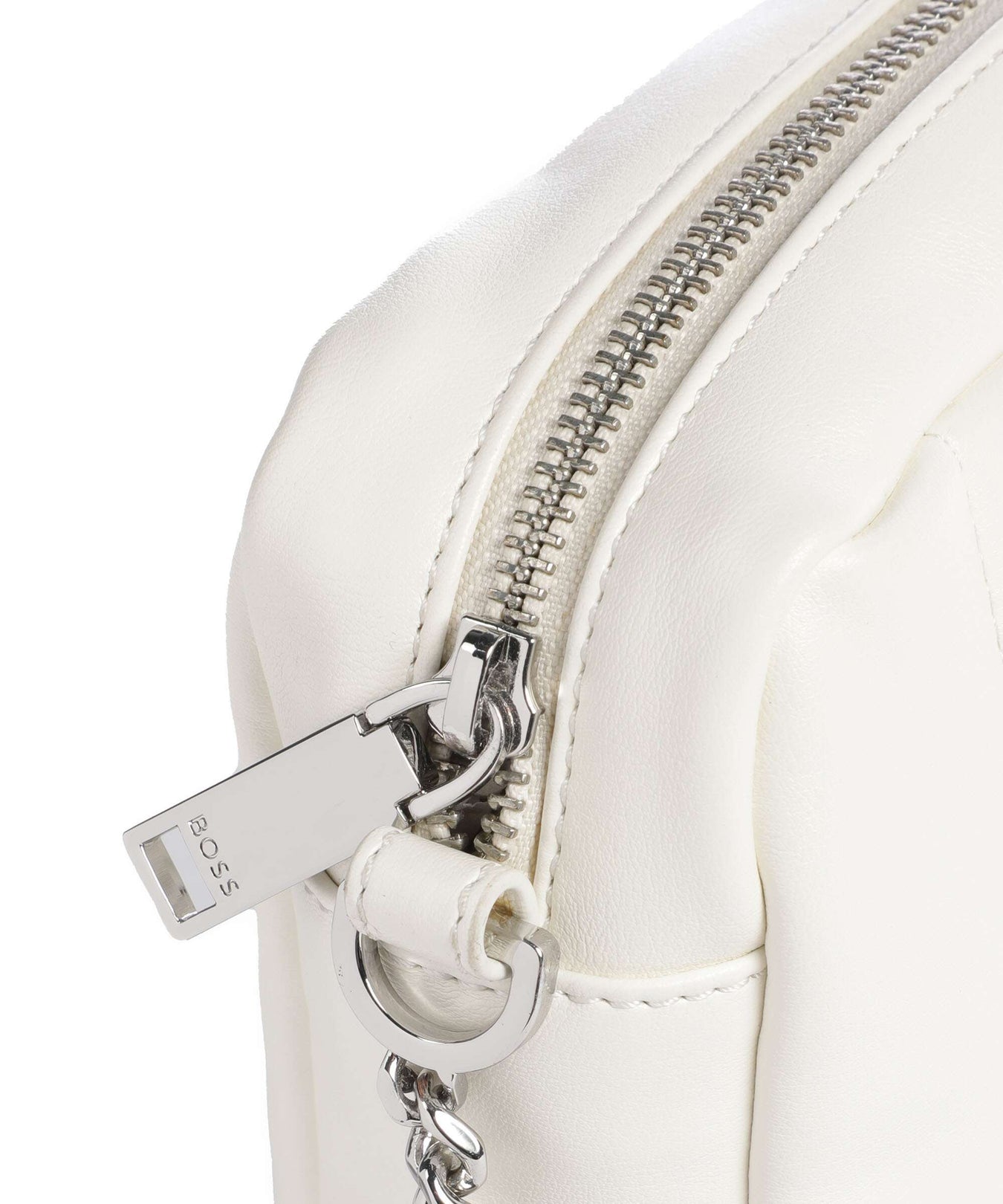 BOSS B Icon Crossbody bag open white