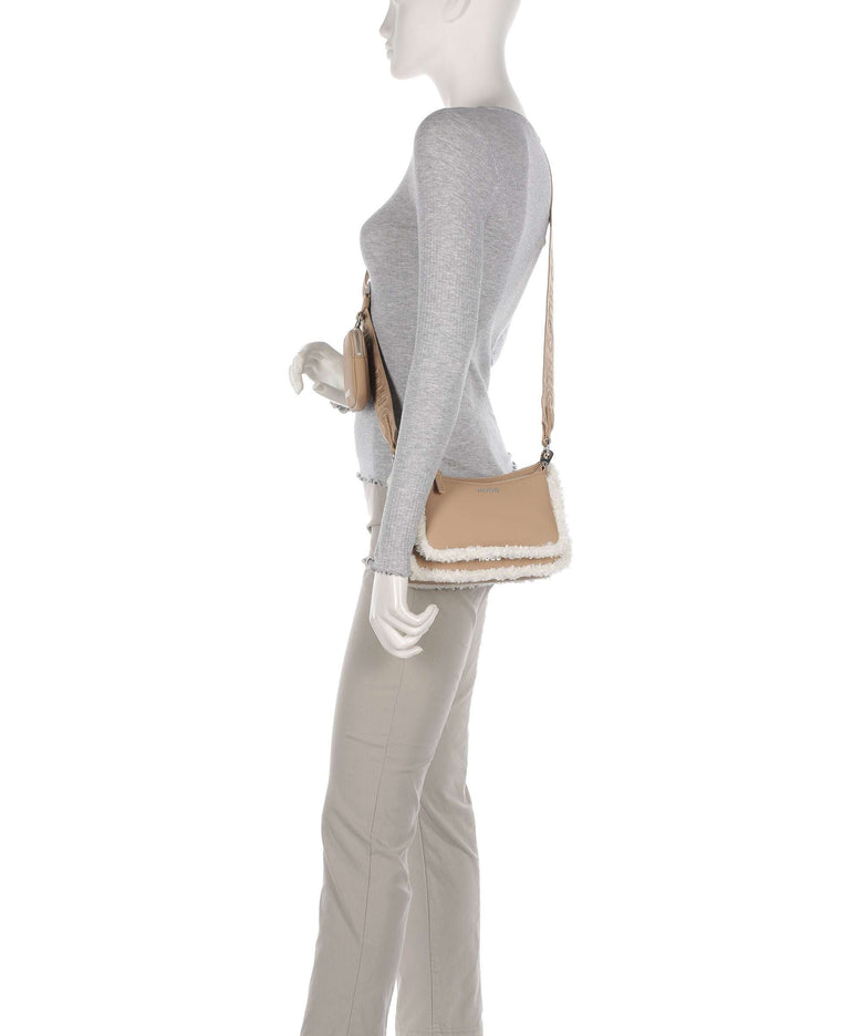 Hugo Bel Crossbody bag open beige