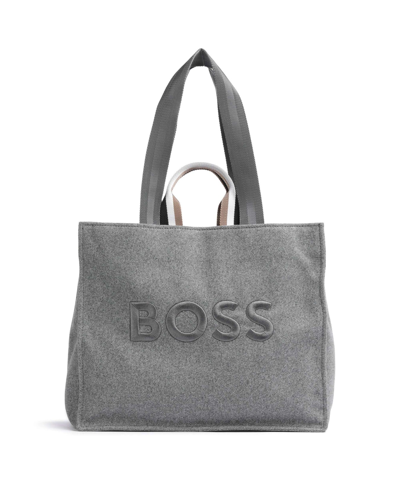 BOSS Deva Tote bag medium grey