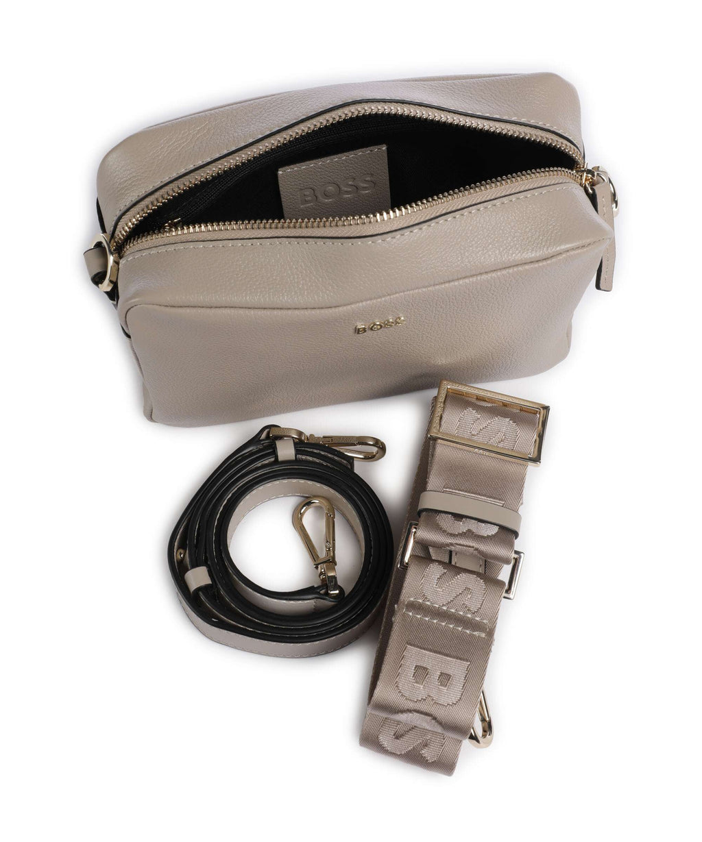 BOSS Alyce Crossbody bag light beige