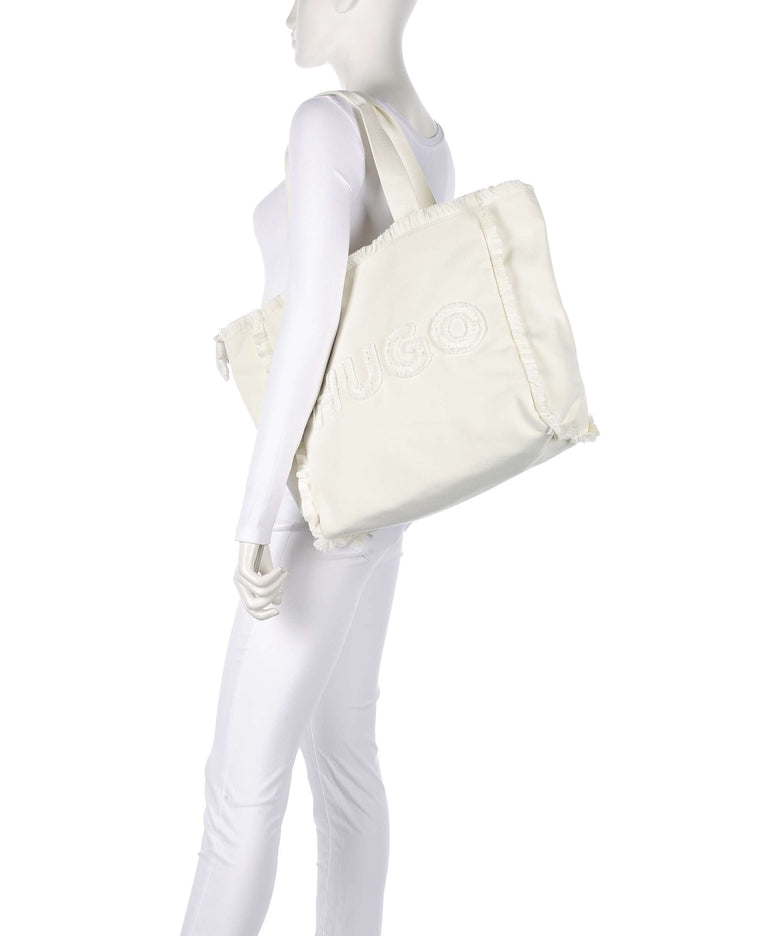 Hugo Becky Tote bag open white