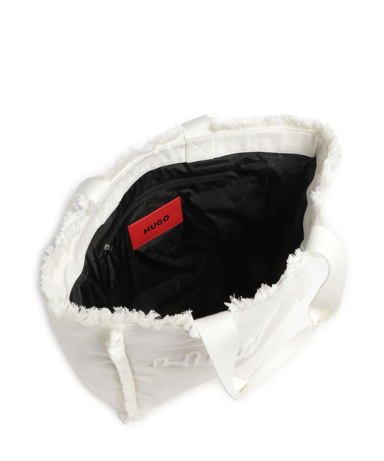 Hugo Becky Tote bag open white