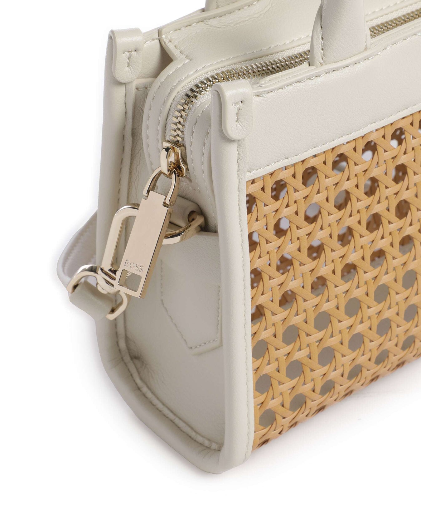BOSS Sandy Mini Crossbody bag beige