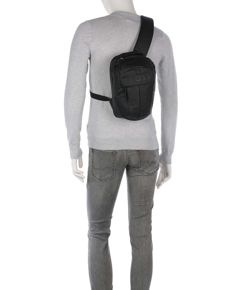 BOSS Stormy Sling bag black