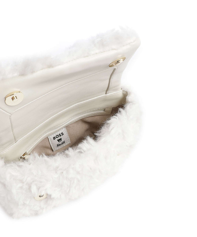 BOSS B Icon S Shoulder bag open white