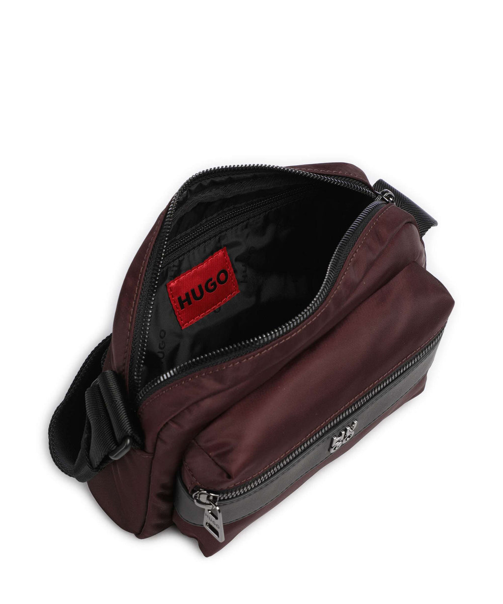 Hugo Quantic Crossbody bag open brown