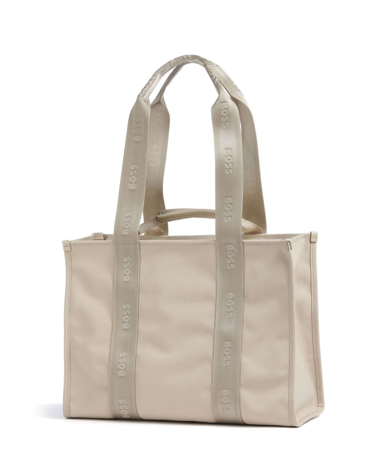 BOSS Sandy Tote bag light beige