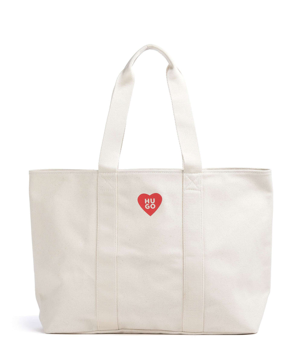 Hugo Becky Tote bag open white