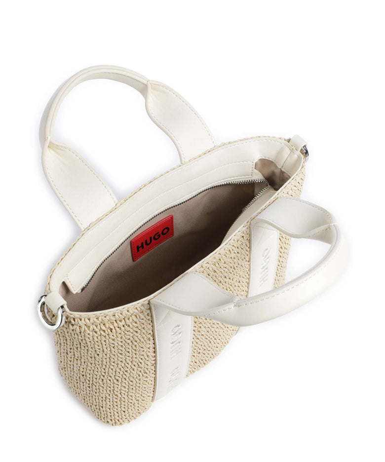 Hugo Becky Mini Handbag open white