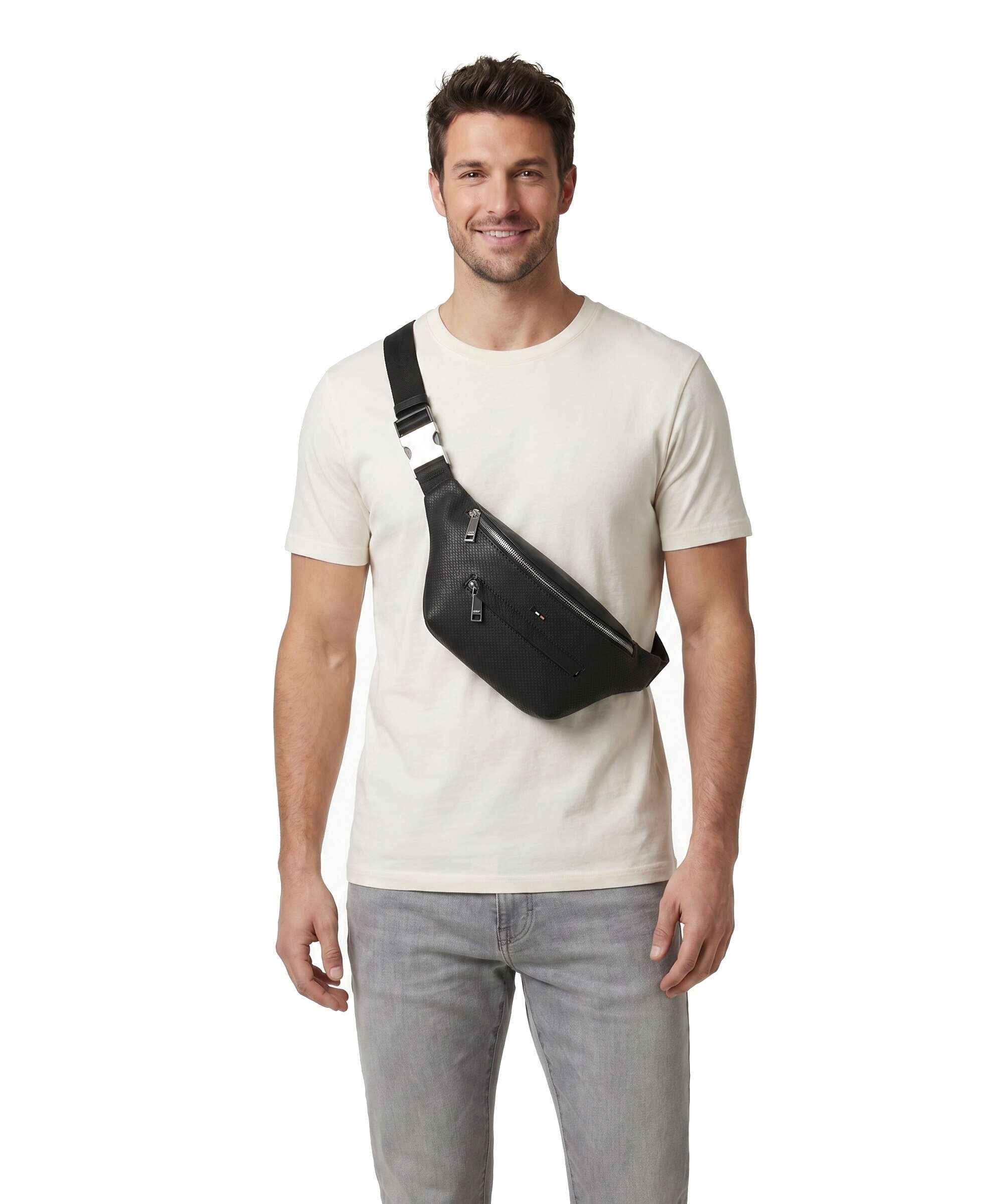 BOSS Ray Belt bag black