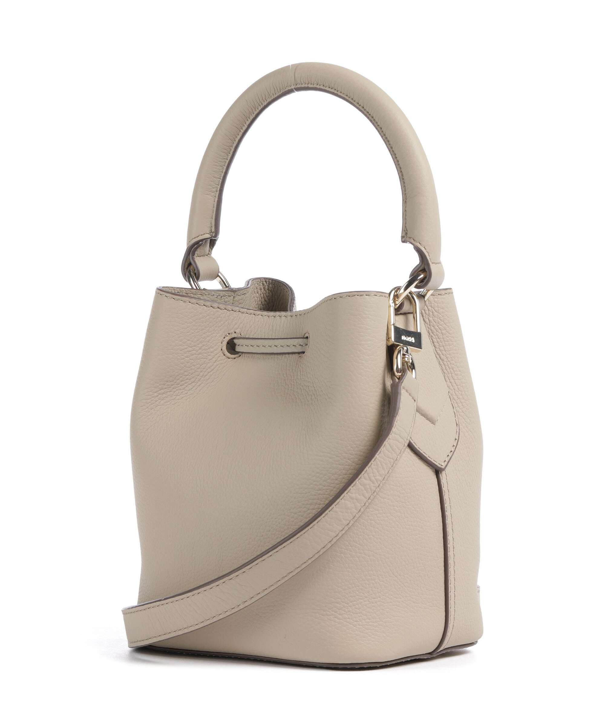 BOSS Lenah Bucket bag light beige