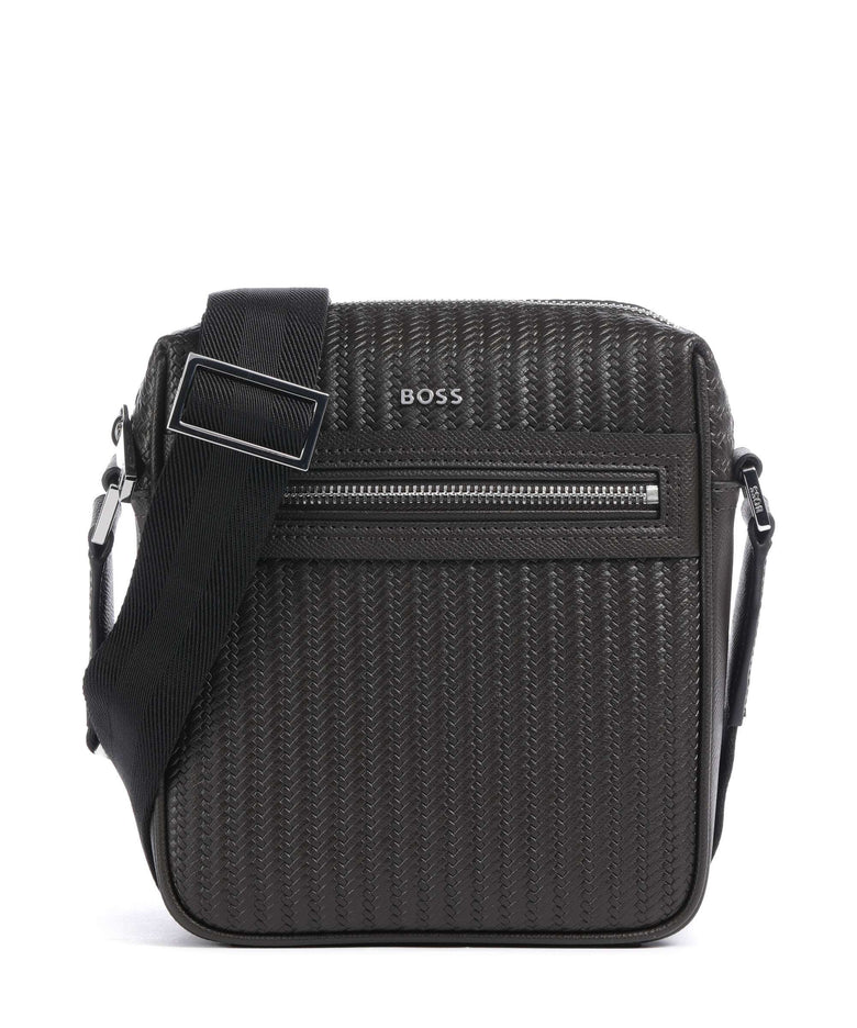 BOSS Daxter Crossbody bag dark brown