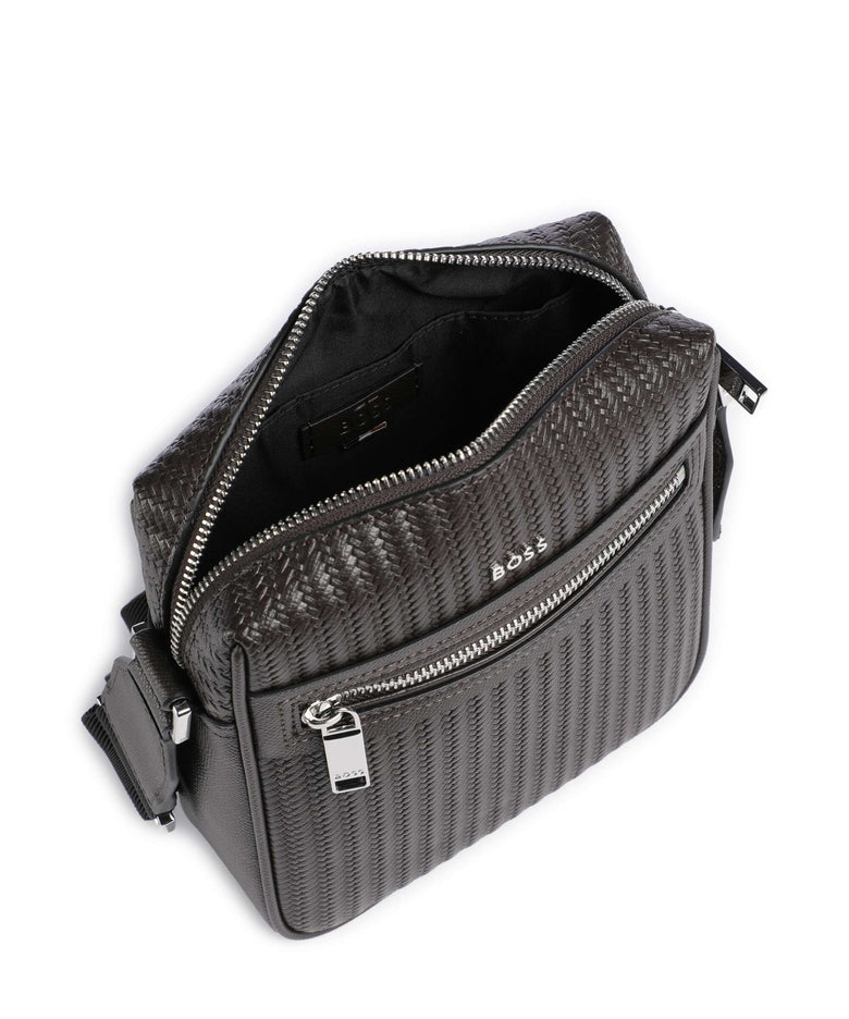 BOSS Daxter Crossbody bag dark brown