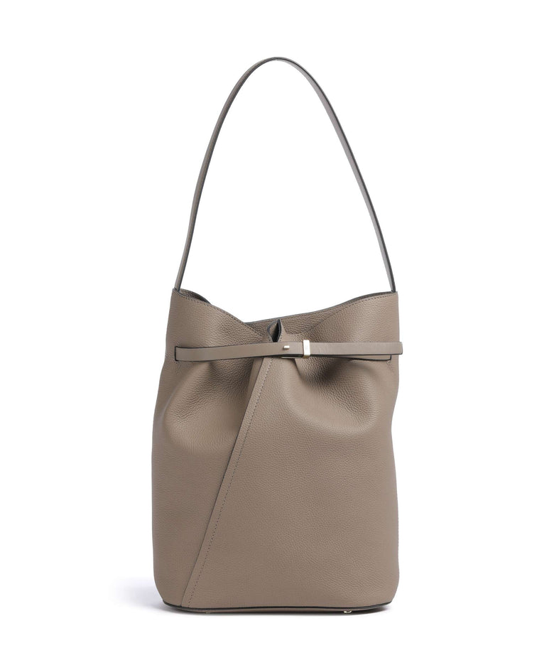 BOSS Revers Bucket bag dark beige