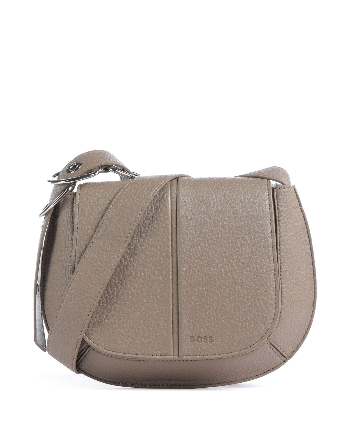 BOSS Clarice Crossbody bag brown overflow