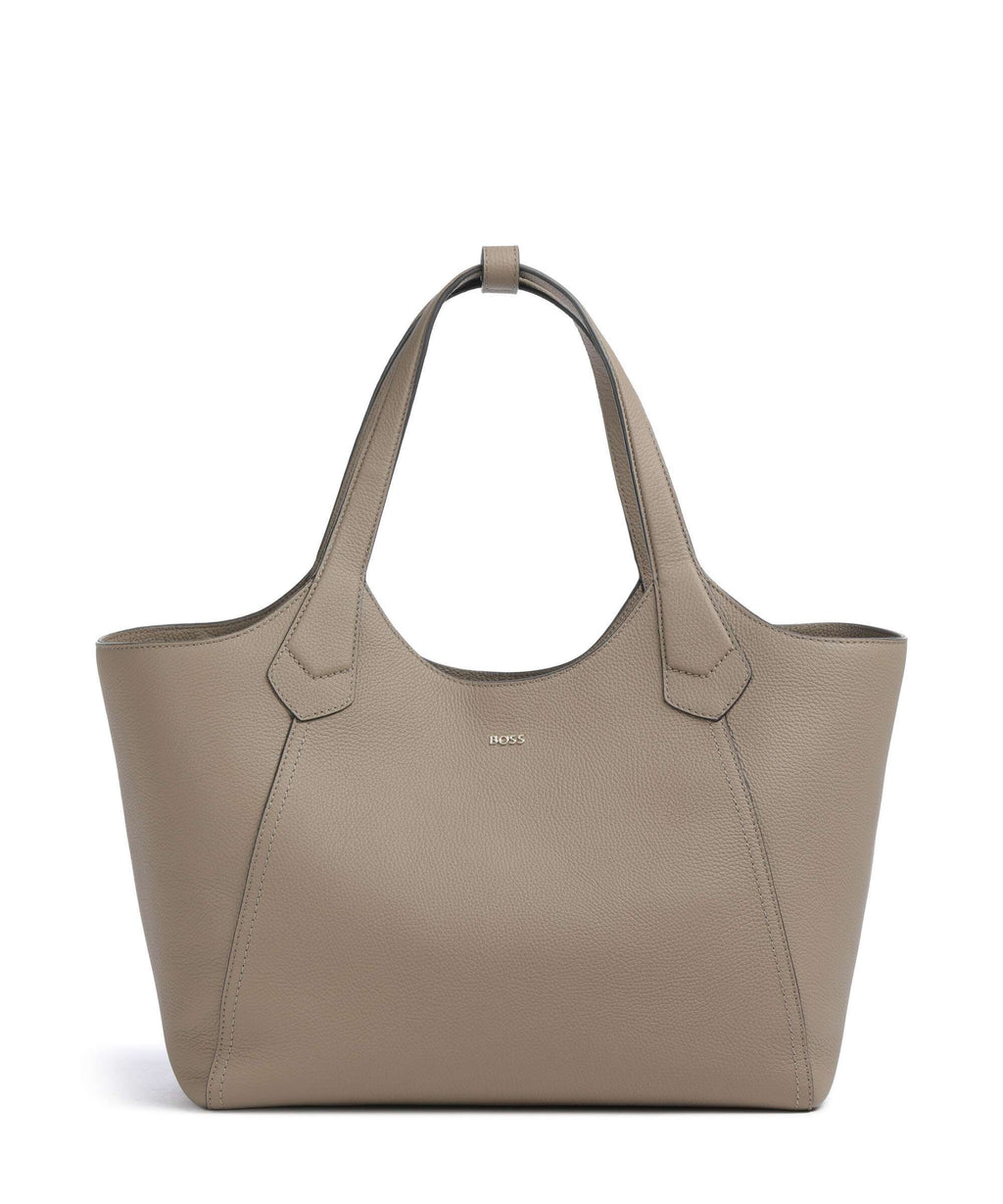BOSS Lenah Tote bag brown overflow