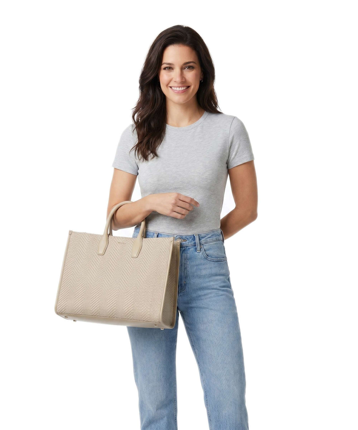 BOSS Sandy Handbag light beige