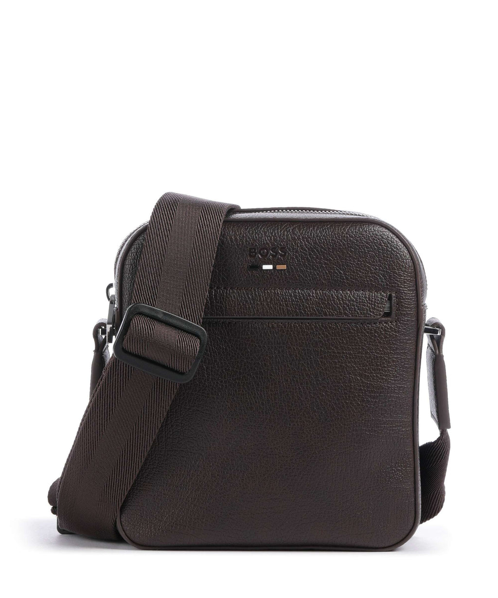 BOSS Ray Crossbody bag dark brown