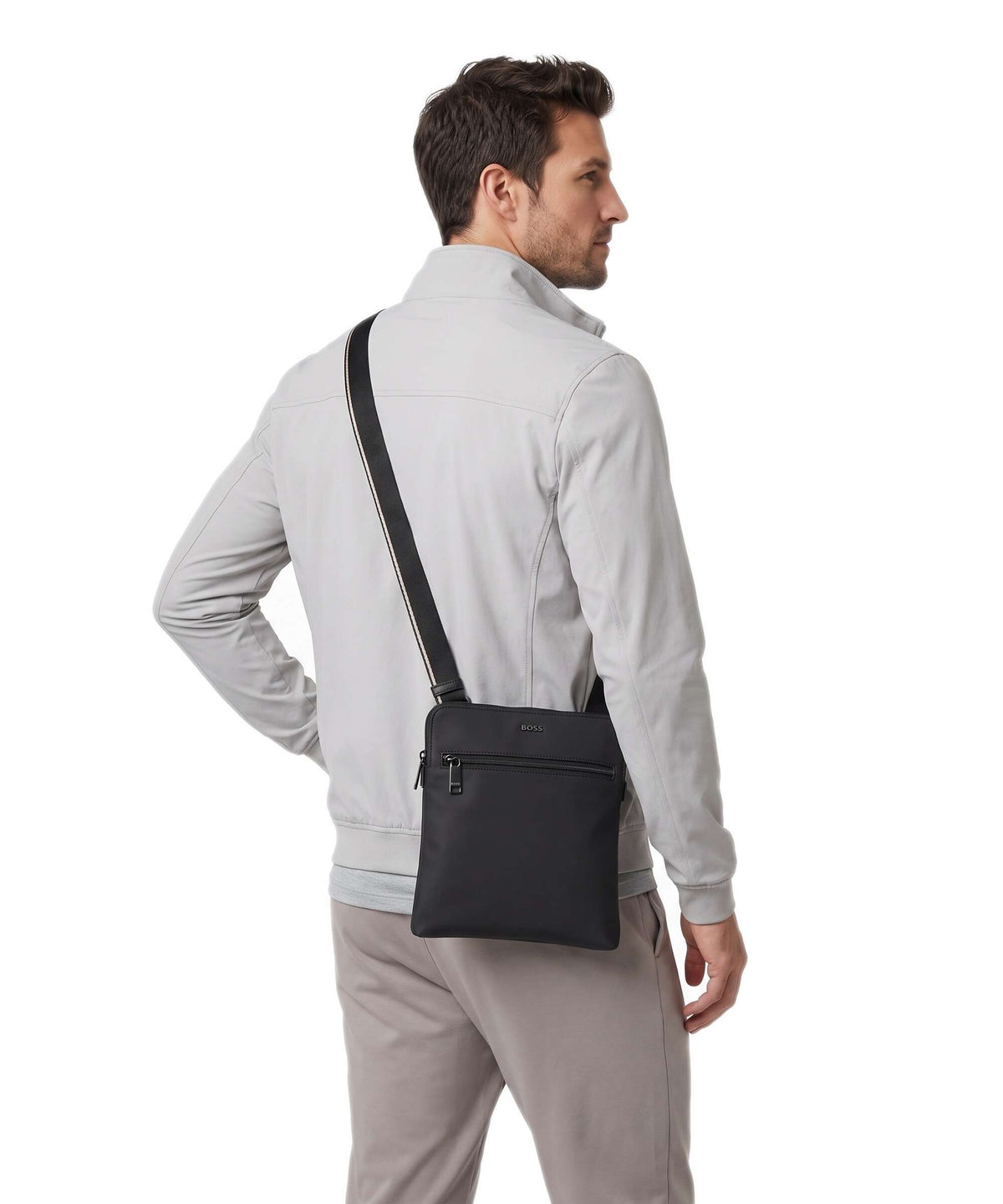 BOSS Zeph Crossbody bag black