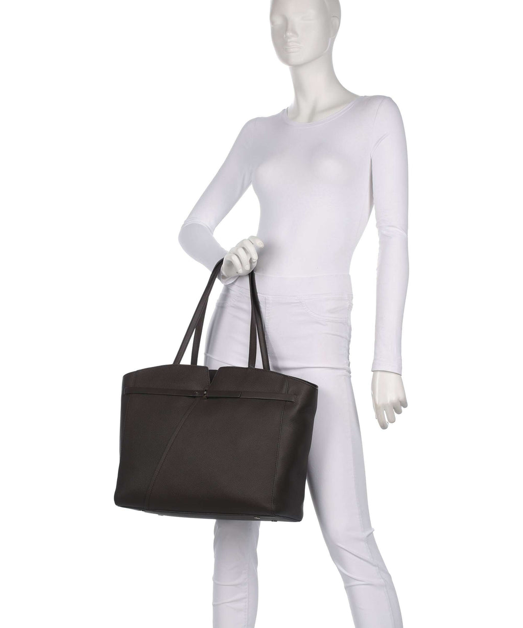 BOSS Revers Tote bag dark brown