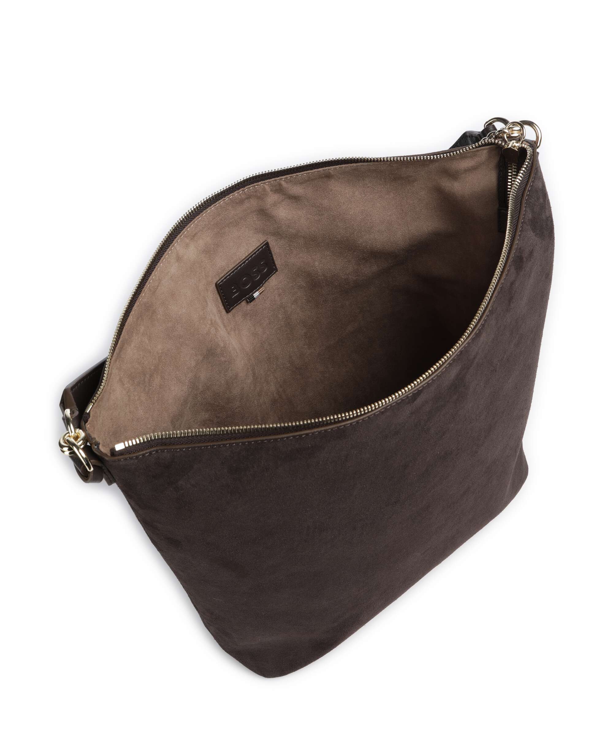 BOSS Yelena Hobo bag dark brown