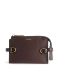 Fossil Kier Credit card holder dunkelbraun