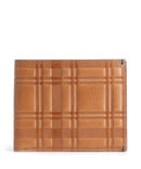 Fossil Bronson Bifold BRONSON Porta carte di credito camel plaid emboss