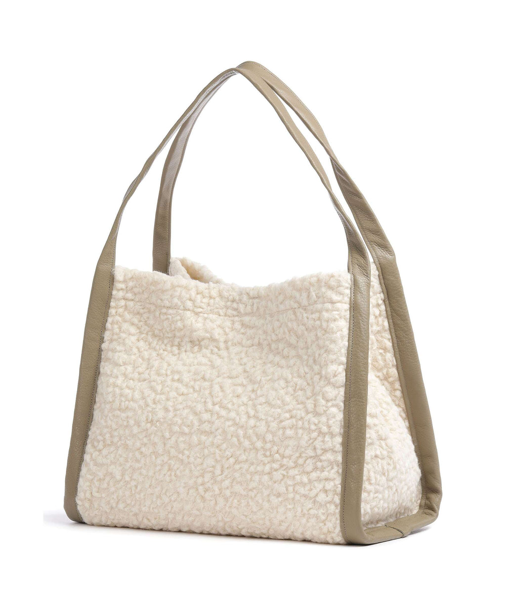 Abro Florian Raquel Hobo bag ivory/siena