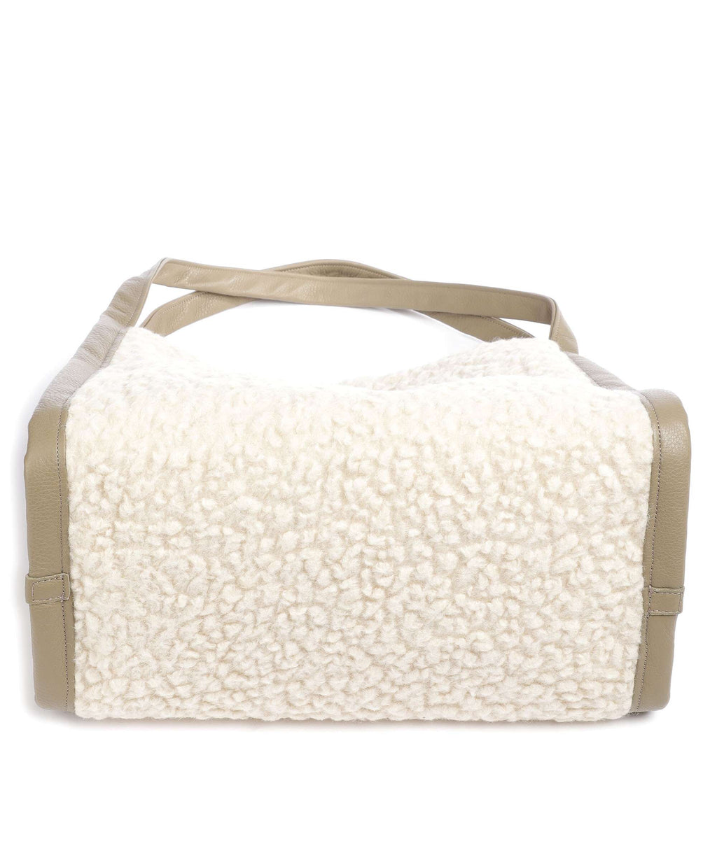 Abro Florian Raquel Hobo bag ivory/siena