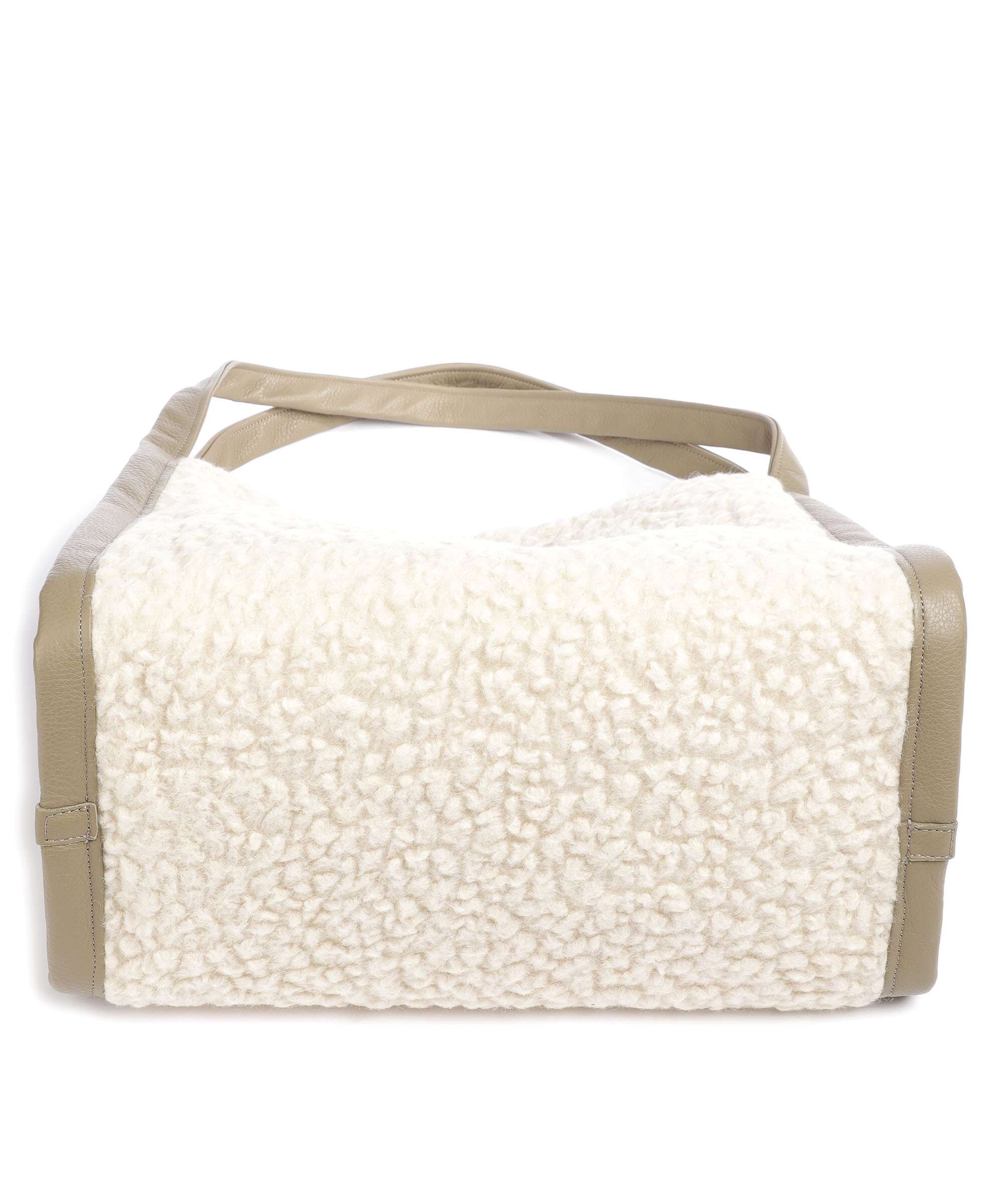 Abro Florian Raquel Hobo bag ivory/siena