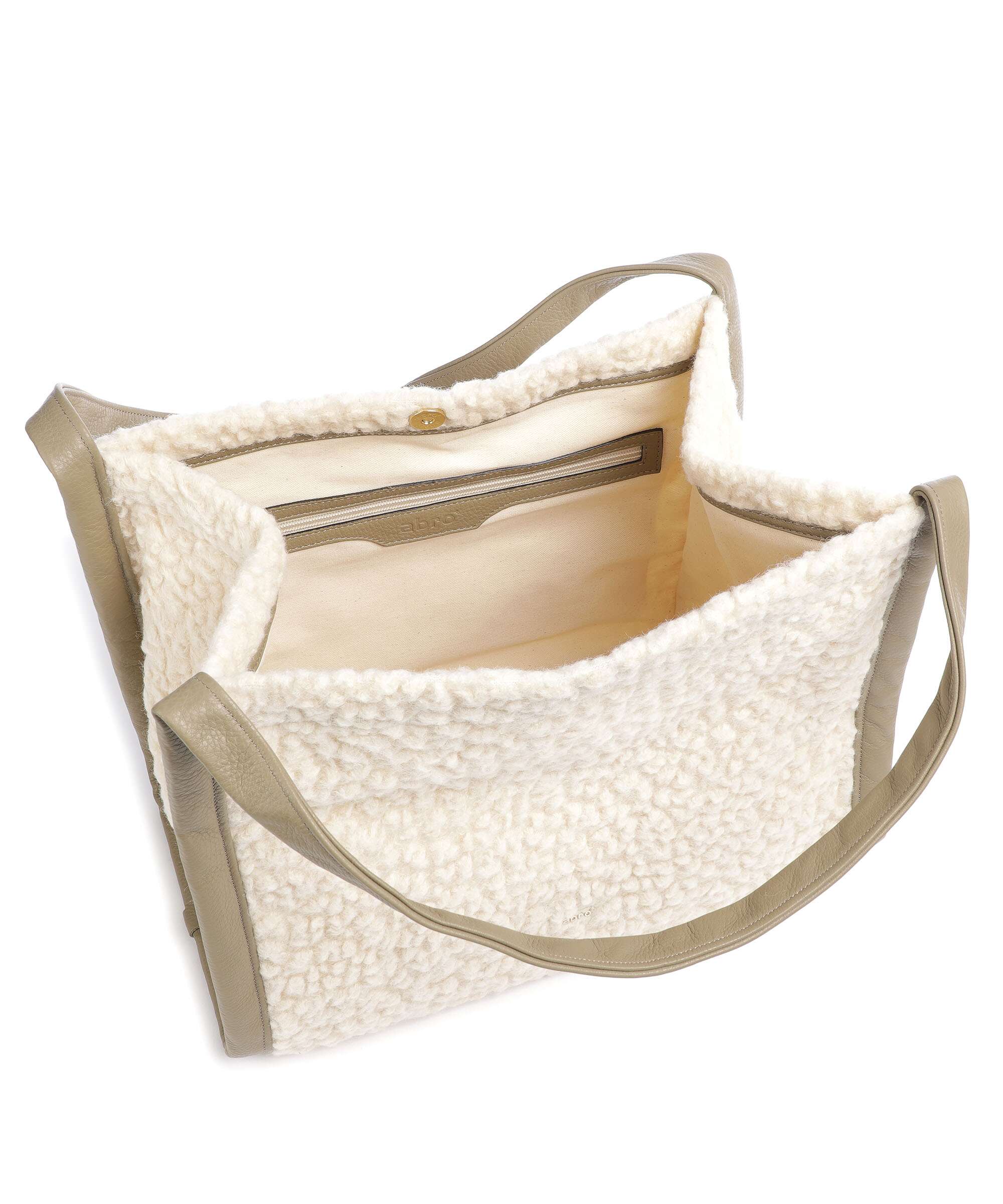Abro Florian Raquel Hobo bag ivory/siena